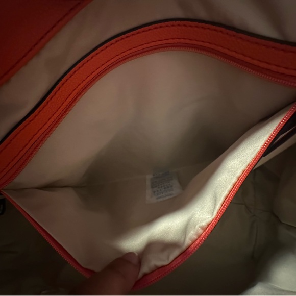 2PC set Stylish Black purse and Orange Women's Tote Bag - Picture 5 of 9